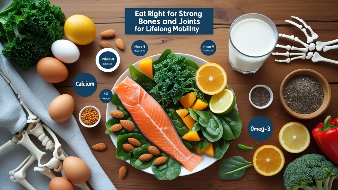 Eat Right for Strong Bones and Joints: Key Nutrients for Lifelong Mobility